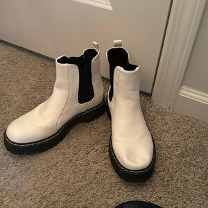 White boots